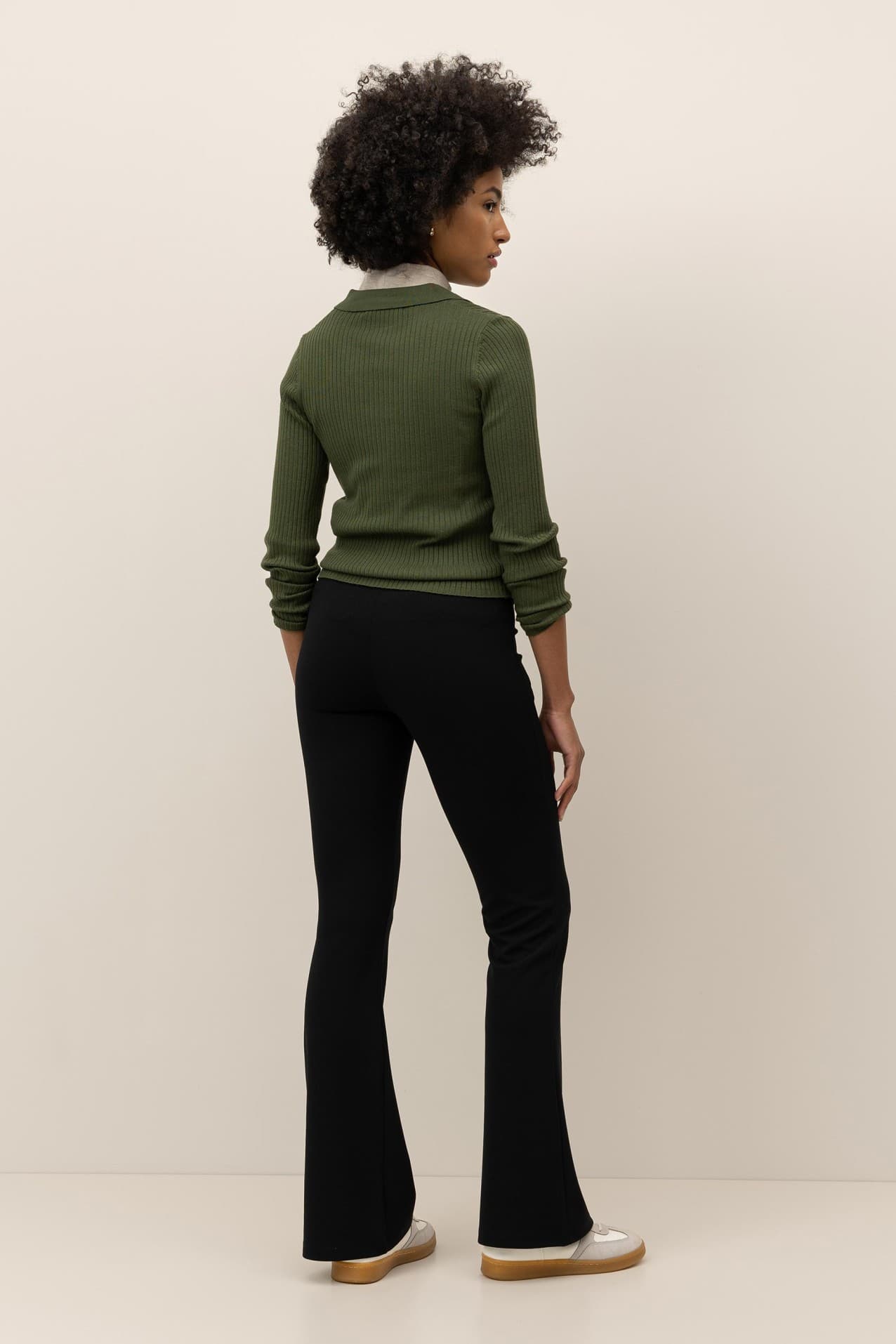 Black Flare Jeans