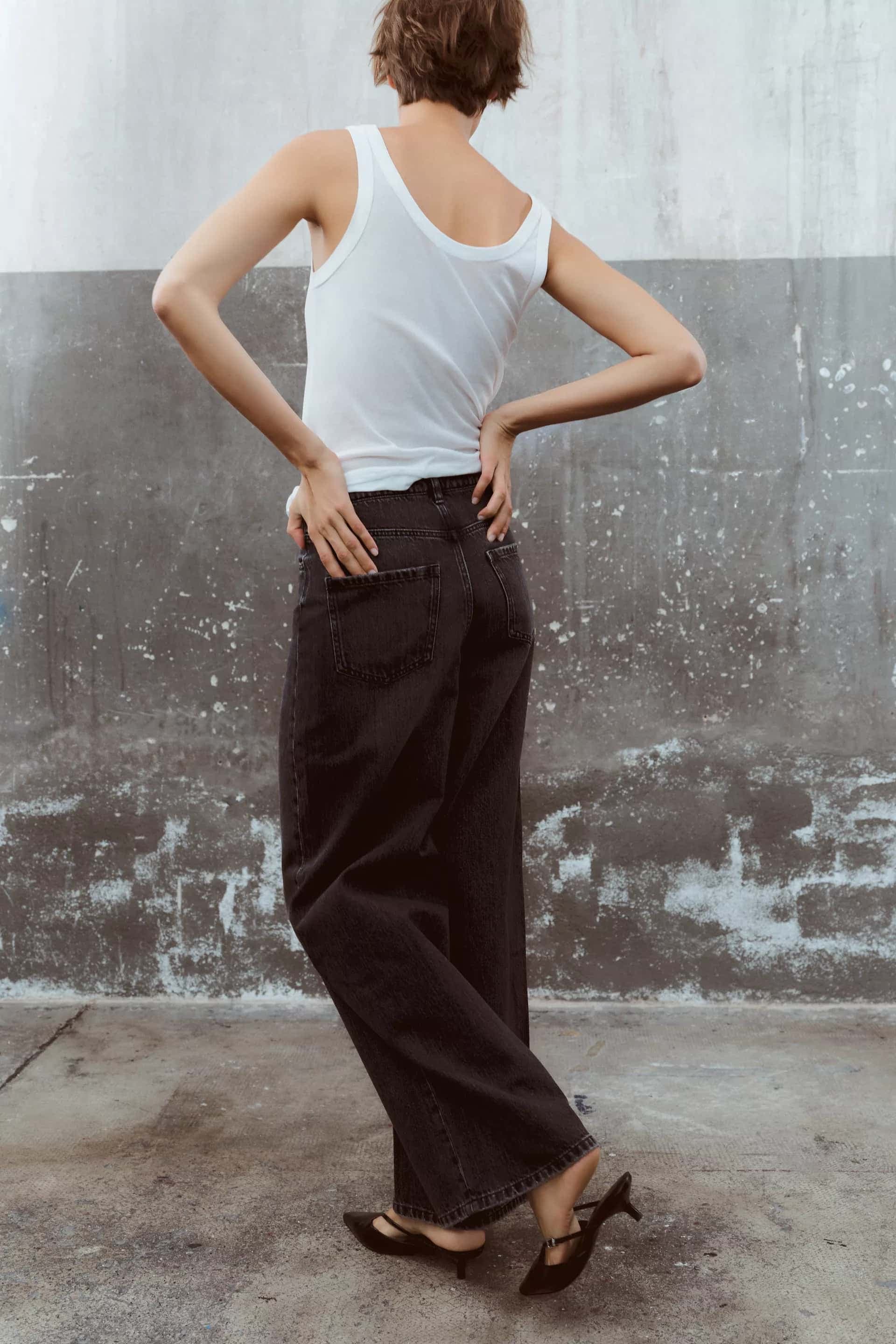 Black Wide Leg
