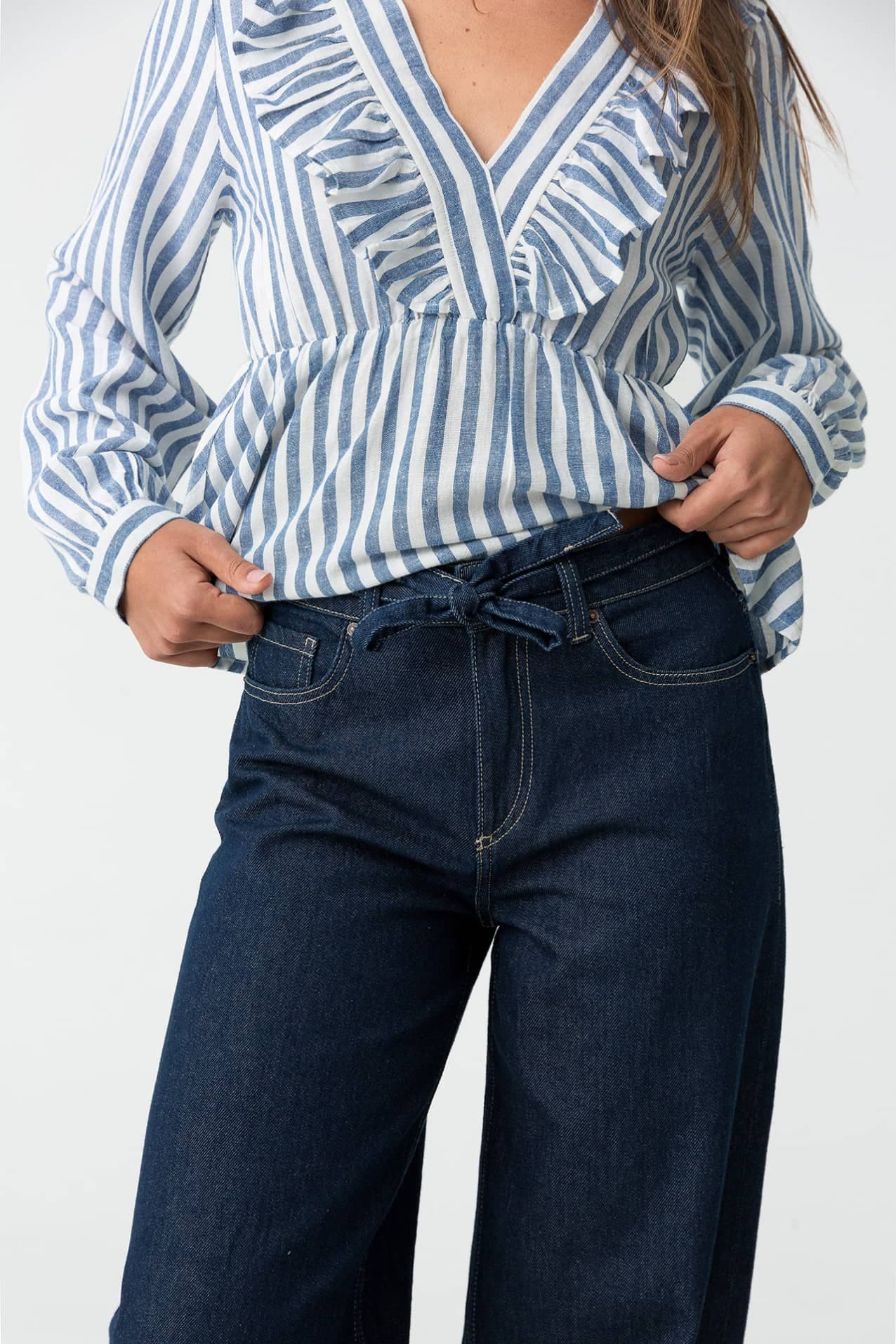 Drawstring Jeans