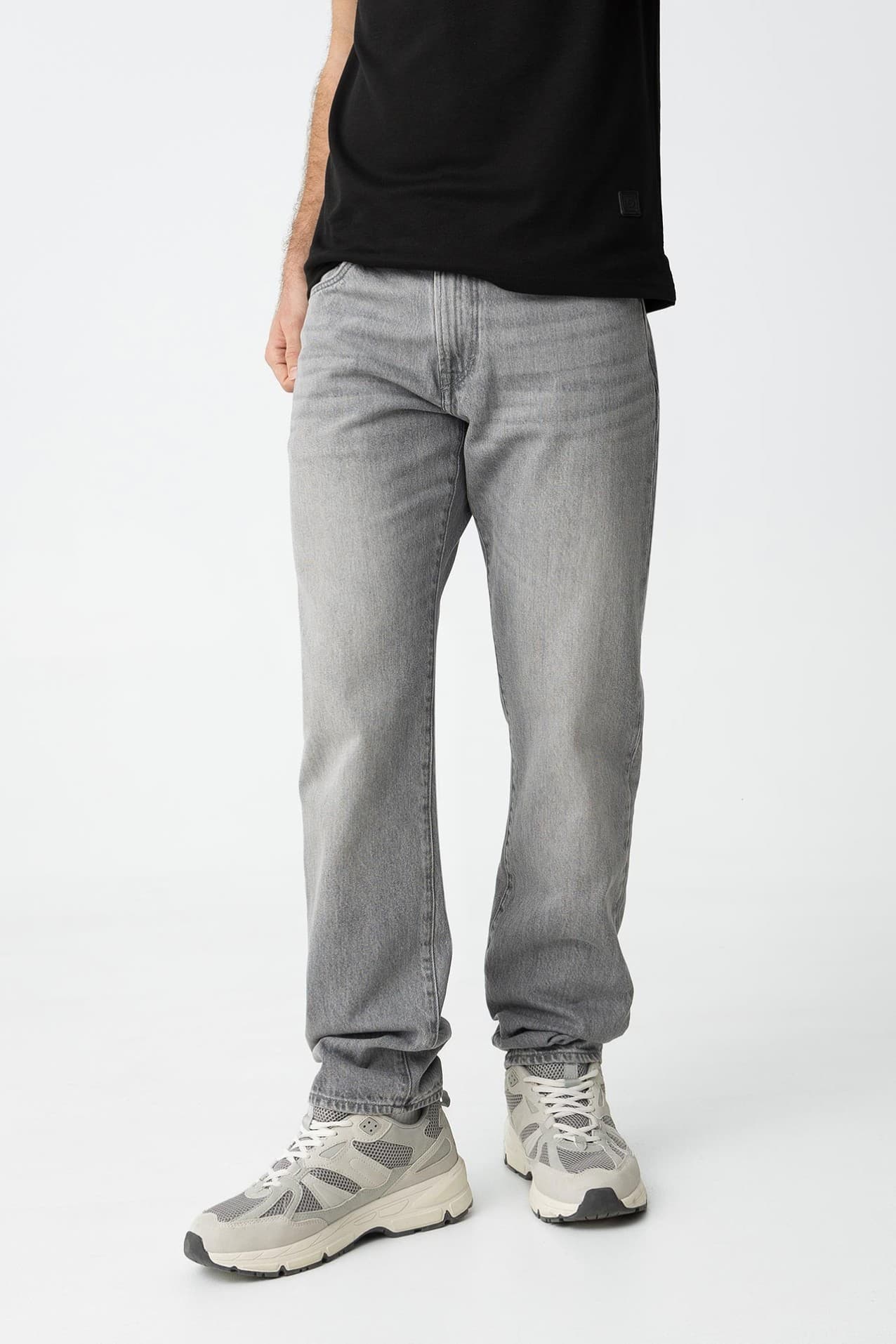 Grey Baggy Jeans