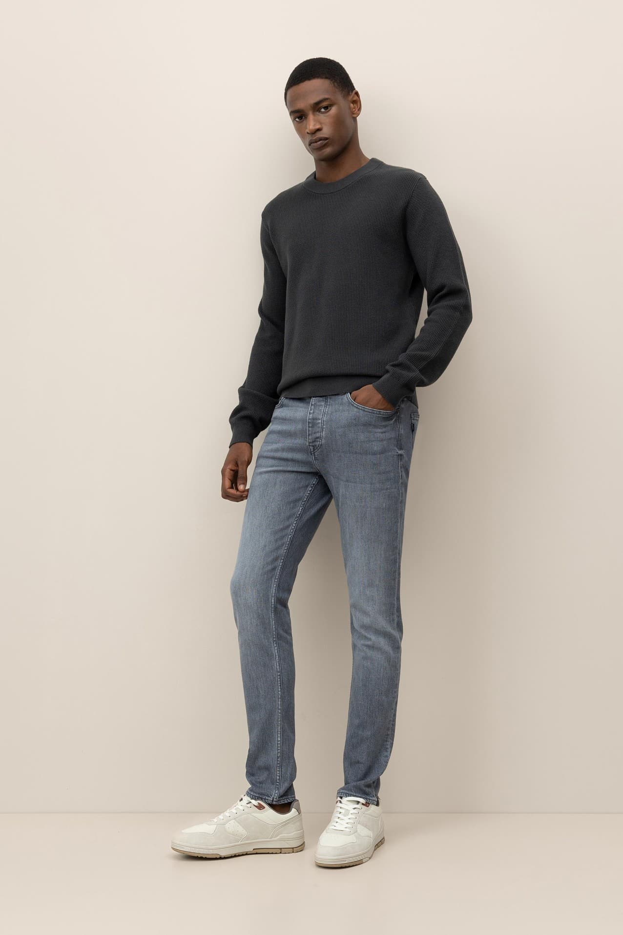 Grey Slim Fit Jeans