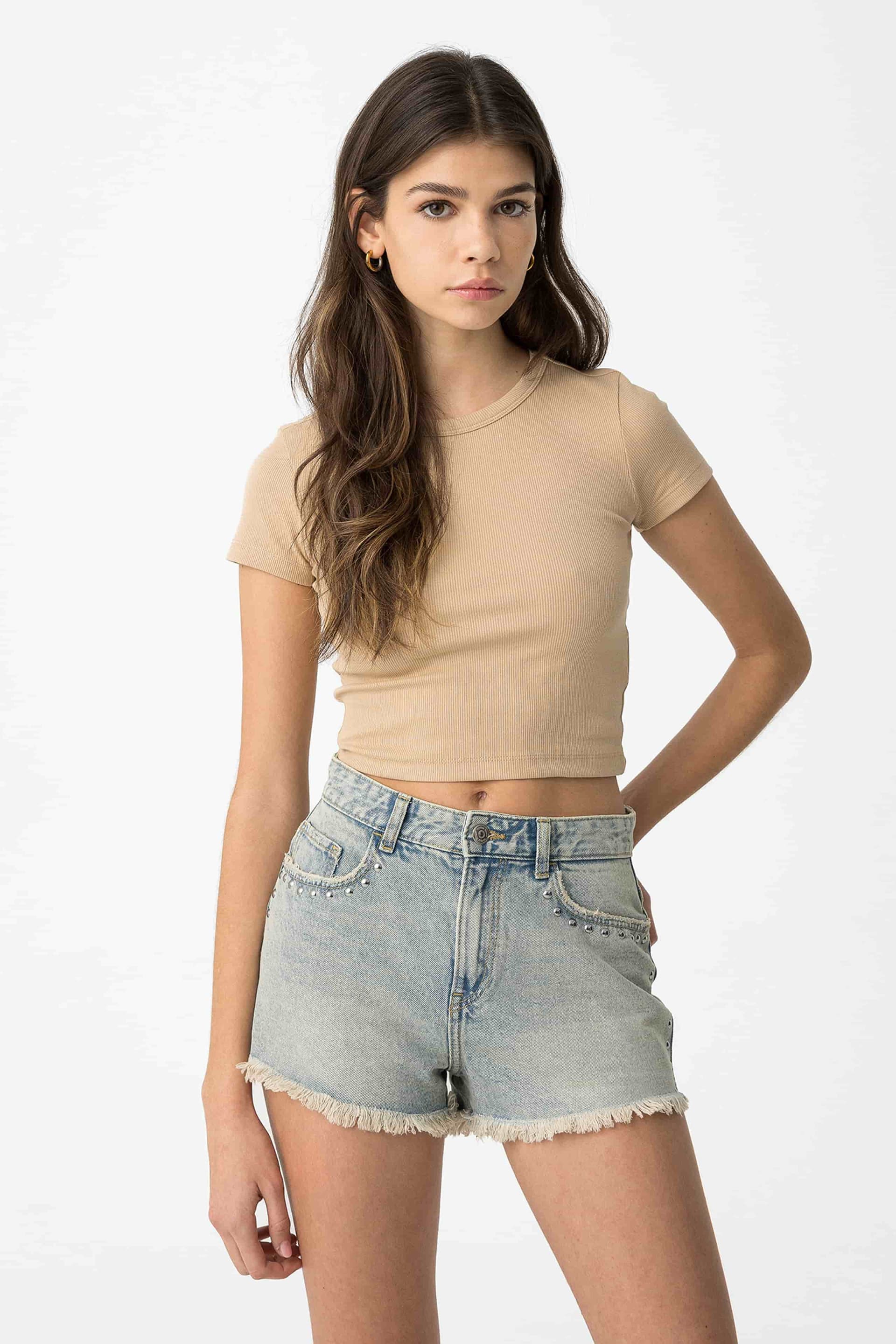 Studded Shorts